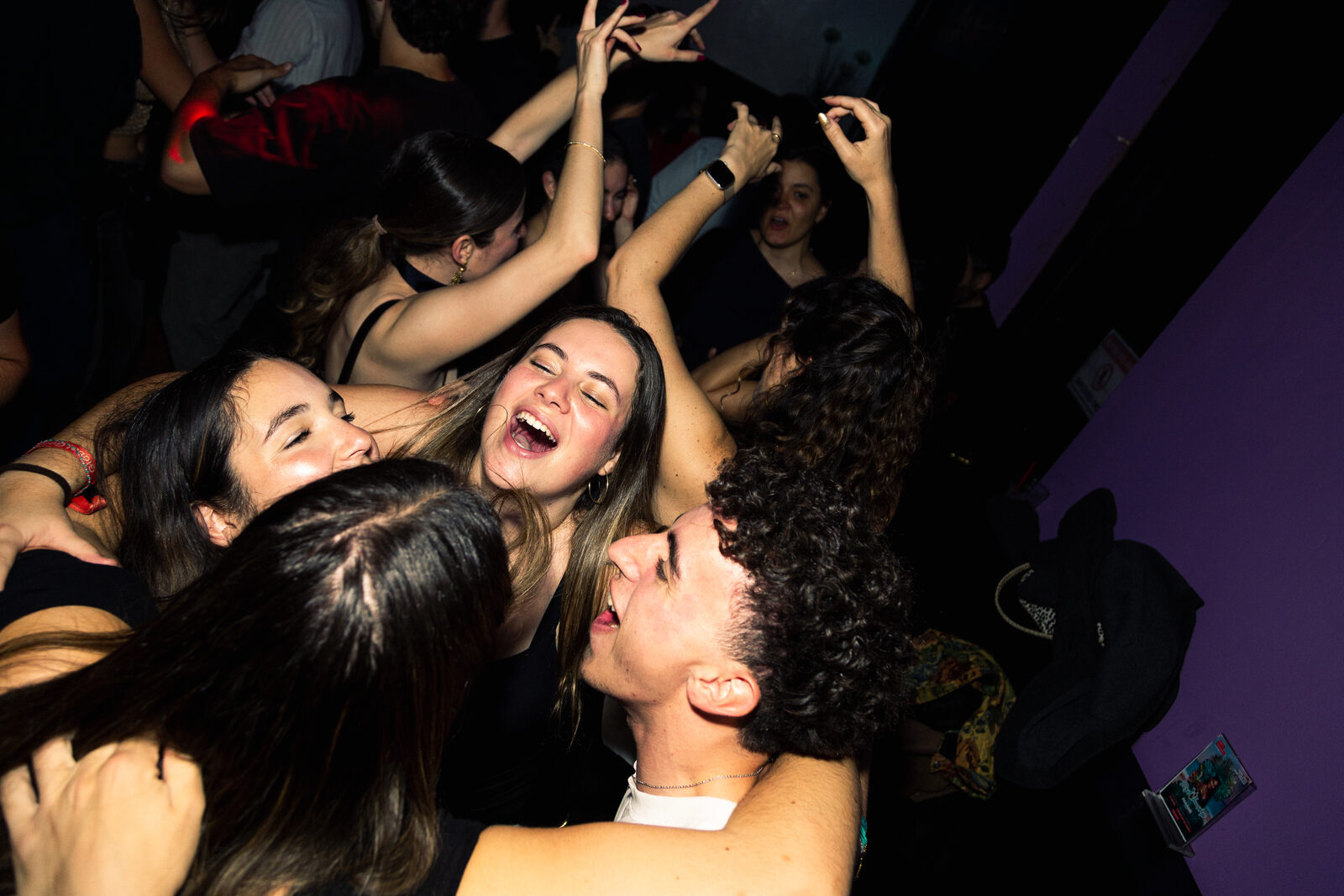 Guests dancing at Gato Volador