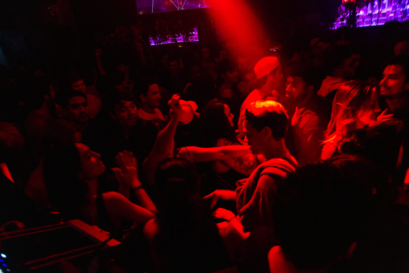 The Gato Volador dance floor